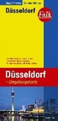 Falk Stadtplan Extra Standardfaltung Düsseldorf 1 : 20 000