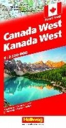 Kanada Strassenkarte West 1:2.500 000