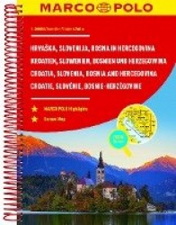 MARCO POLO ReiseAtlas Kroatien, Slowenien, Bosnien und Herzegowina 1:300 000