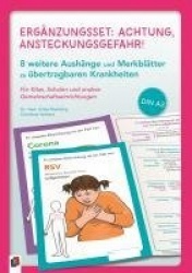 Ergänzungsset: Achtung, Ansteckungsgefahr! - 8 weitere Aushänge und Merkblätter zu übertragbaren Krankheiten