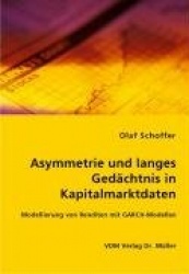 Asymmetrie und langes Gedächtnis in Kapitalmarktdaten
