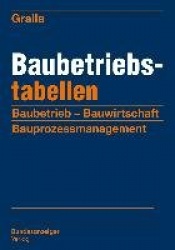 Baubetriebstabellen