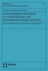 Sachunmittelbare Demokratie Im Interdisziplinaren Und Internationalen Kontext 2011/2012 - Mittel- Und Osteuropa / Deutschland Na