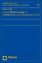 Universitatsforschung Im Beihilfenrecht Der Europaischen Union