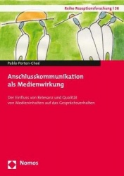 Anschlusskommunikation ALS Medienwirkung - Der Einfluss Von Relevanz Und Qualitat Von Medieninhalten Auf Das Gesprachsverhalten