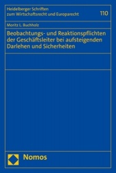 Beobachtungs- Und Reaktionspflichten Der Geschaftsleiter Bei Aufsteigenden Darlehen Und Sicherheiten