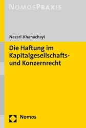 Die Haftung Im Kapitalgesellschafts- Und Konzernrecht