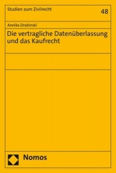 Die Vertragliche Datenuberlassung Und Das Kaufrecht