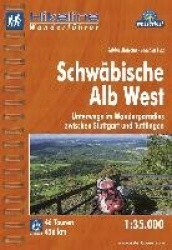 Hikeline Wanderführer Schwäbische Alb West 1 : 35 000