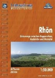 Hikeline Wanderführer Rhön 1 : 50 000