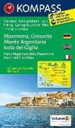 Maremma - Grosseto - Monte Argentario - Isola del Giglio - Parco Regionale della Maremma - Parco dell'Uccellina 1:50 000