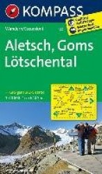 Aletsch - Goms - Lötschental 1 : 40 000