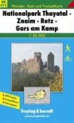 National Park Thayatal - Kamptal - Znaim - Retz - Gars a. Kamp Hiking + Leisure Map 1:50 000