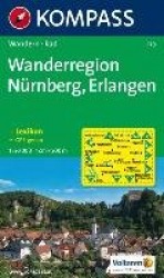 Wanderregion Nürnberg Erlangen 1 : 50 000