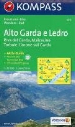 Alto Garda e Ledro - Riva del Garda - Malcesine - Torbole - Limone sul Garda 1 : 25 000