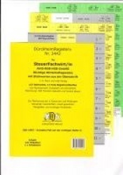 DürckheimRegister® STEUERFACHWIRT/IN - Wirtschaftsgesetze (AktG-BGB-HGB-GmbHG) mit Stichworten (2020)