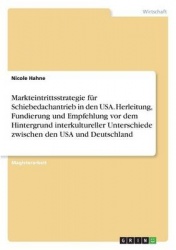 Markteintrittsstrategie für Schiebedachantrieb in den USA. Herleitung, Fundierung und Empfehlung vor dem Hintergrund interkultur