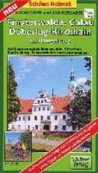 Radwander- und Wanderkarte Finsterwalde, Calau, Doberlug-Kirchhain und Umgebung 1:50 000