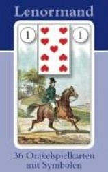 Lenormand Orakelkarten mit Kartenabbildungen