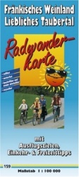 Radwanderkarte Fränkisches Weinland - Liebliches Taubertal 1 : 100 000