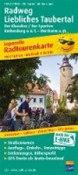 Radweg Liebliches Taubertal, Rothenburg o.d.T. - Wertheim a. M. 1 : 50 000