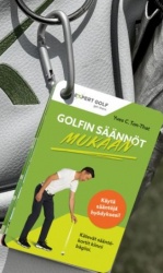 Golfin säännöt MUKAAN (9 korttia ja kiinnityshaka)