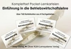 Lernkarten Betriebswirtschaft Komplettset