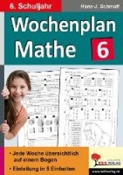 Wochenplan Mathe / Klasse 6