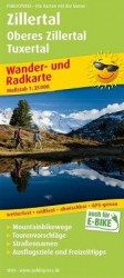 Zillertal, hiking and cycling map 1:35,000