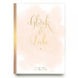 Gästebuch Hochzeit in Gold| Hochzeitsbuch für Gäste mit Gold-Veredelung | Hardcover, 128 Seiten mit Leseband | Gästebuch Hochzei