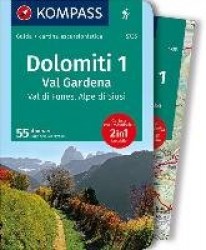 Dolomiti 01. Val Gardena.  Italienische Ausgabe