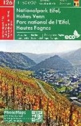 Nationalpark Eifel, Hohes Venn, Wander - Radkarte 1 : 50 000