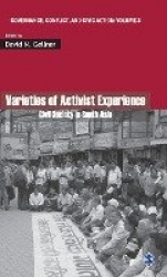 Varieties of Activist Experience - Civil Society in South Asia