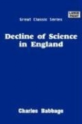 Decline of Science in England