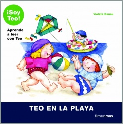 Teo en la playa