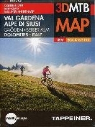 Mountainbike-Karte Gröden / Seiser Alm 1 : 25.000