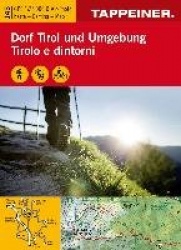 Wanderkarte Dorf Tirol und Umgebung 1:25 000