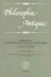 Commentaire sur les Catégories - Traduction commentée sous la direction de Ilsetraut Hadot. Fascicule III: Préambule aux Catégor