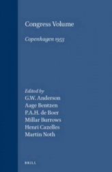 Congress Volume Copenhagen 1953