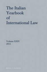 Italian Yearbook of International Law 24 (2014)
