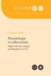Phraséologie et collocations