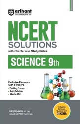 Arihant NCERT Solutions for Class 9th Science with Chapterwise Study Notes including Selected Questions of DIKSHA App Fully upda