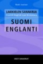 Lakikielen sanakirja suomi-englanti