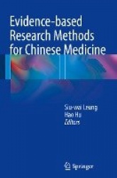 Evidence-based Research Methods for Chinese Medicine