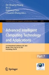 Advanced Intelligent Computing Technology and Applications : 21st International Conference, ICIC 2025, Ningbo, China, July