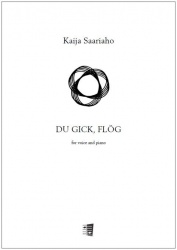 Du gick, flög : for voice and piano