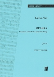 Mearra : chamber concerto for harp and strings : study score