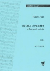 Double concerto : for flute, harp and orchestra : study score