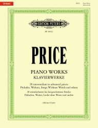 Piano works = Klavierwerke : 28 intermediate to advanced pieces : preludes, waltzes, songs without words and others