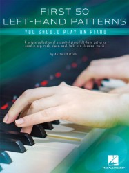 First 50 left-hand patterns you should play on piano